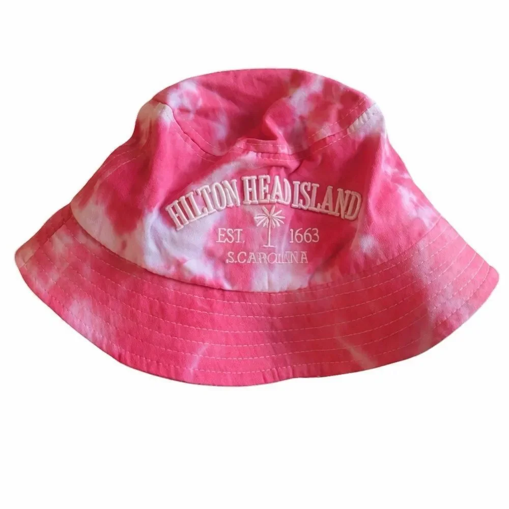 Lucky 7 USA Hilton Head Island, SC Tie Dye Bucket Hat